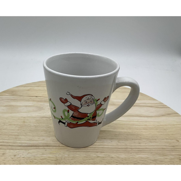 Royal Norfolk Santa Claus Christmas Coffee Mug Stoneware Holiday Cup Vintage - Picture 1 of 6